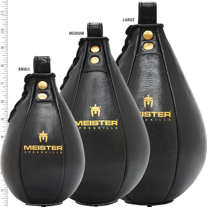 Speedkills Leather Speed Bag featuring Lightweight Latex Bladder